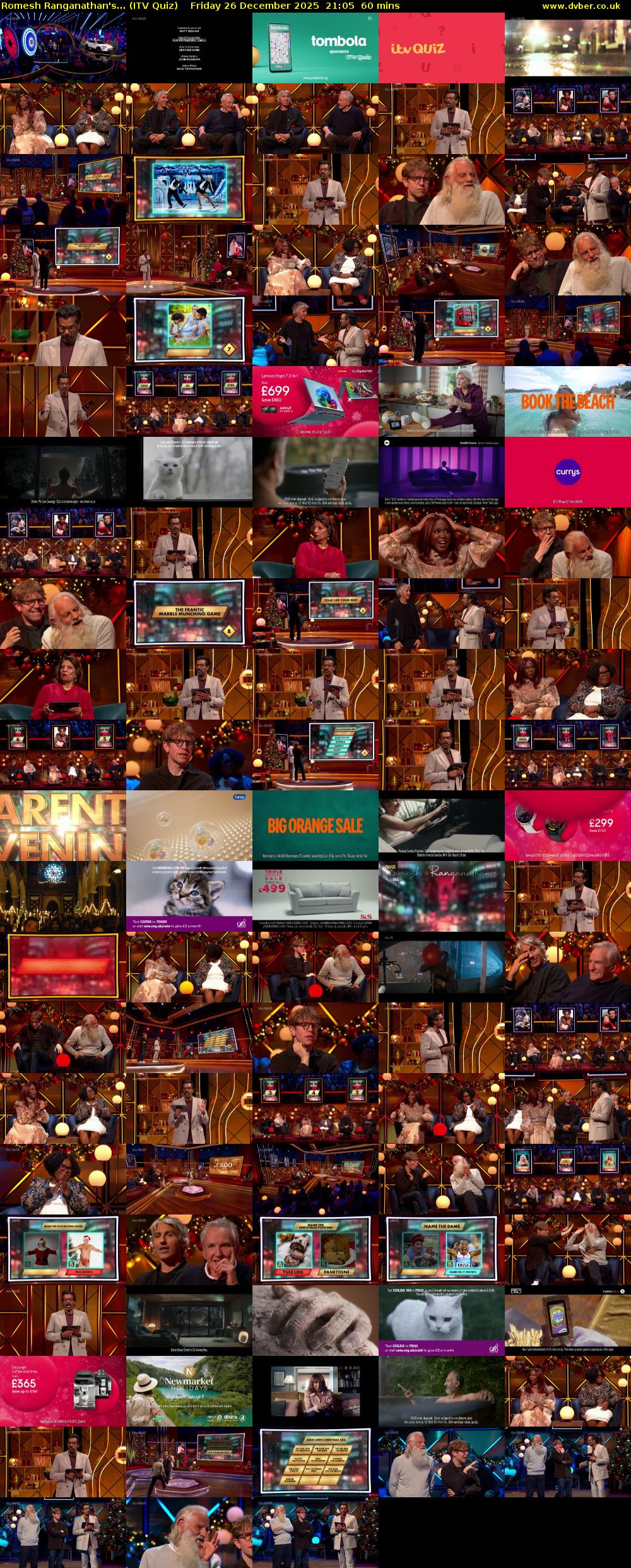 Romesh Ranganathan's... (ITV Quiz) Friday 26 December 2025 21:05 - 22:05