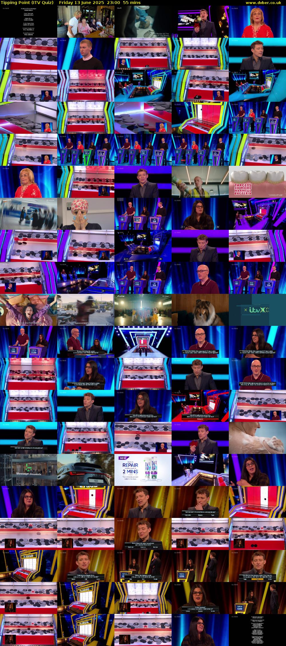 Tipping Point (ITV Quiz) Friday 13 June 2025 23:00 - 23:55