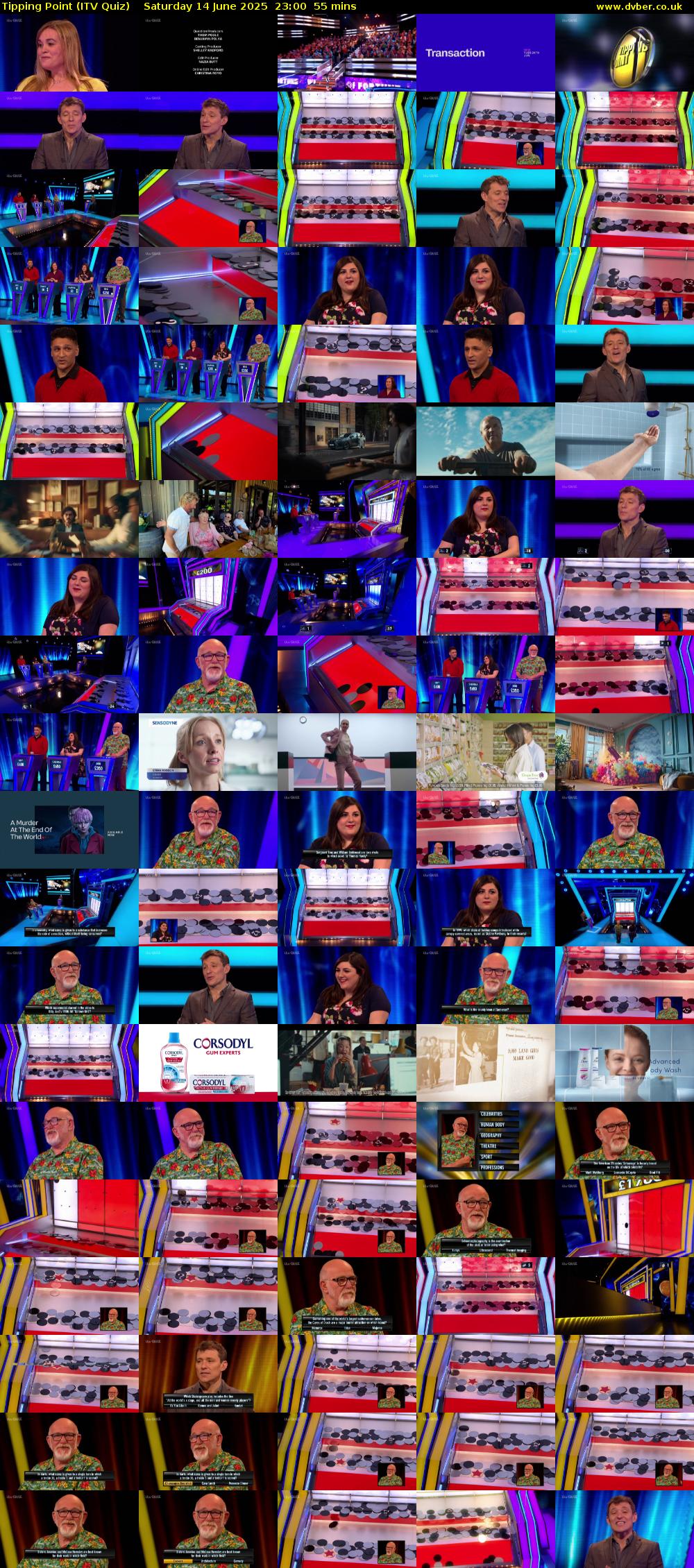 Tipping Point (ITV Quiz) Saturday 14 June 2025 23:00 - 23:55