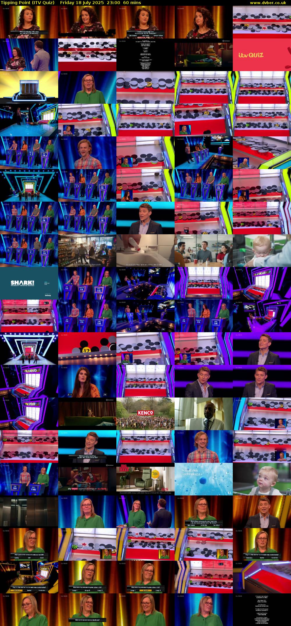 Tipping Point (ITV Quiz) Friday 18 July 2025 23:00 - 00:00