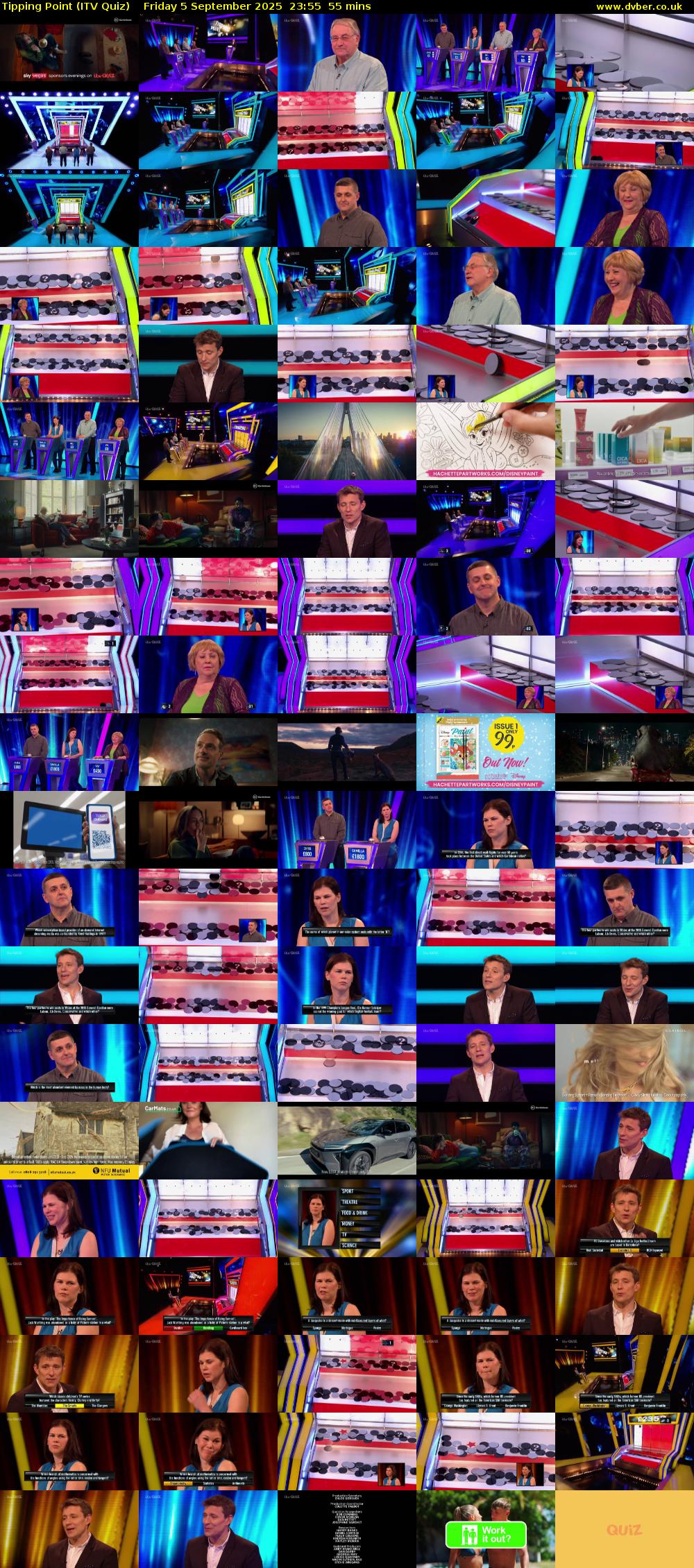 Tipping Point (ITV Quiz) Friday 5 September 2025 23:55 - 00:50