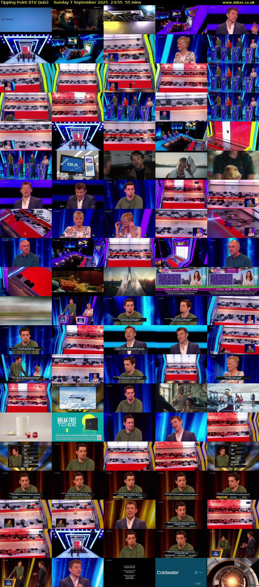 Tipping Point (ITV Quiz) Sunday 7 September 2025 23:55 - 00:50