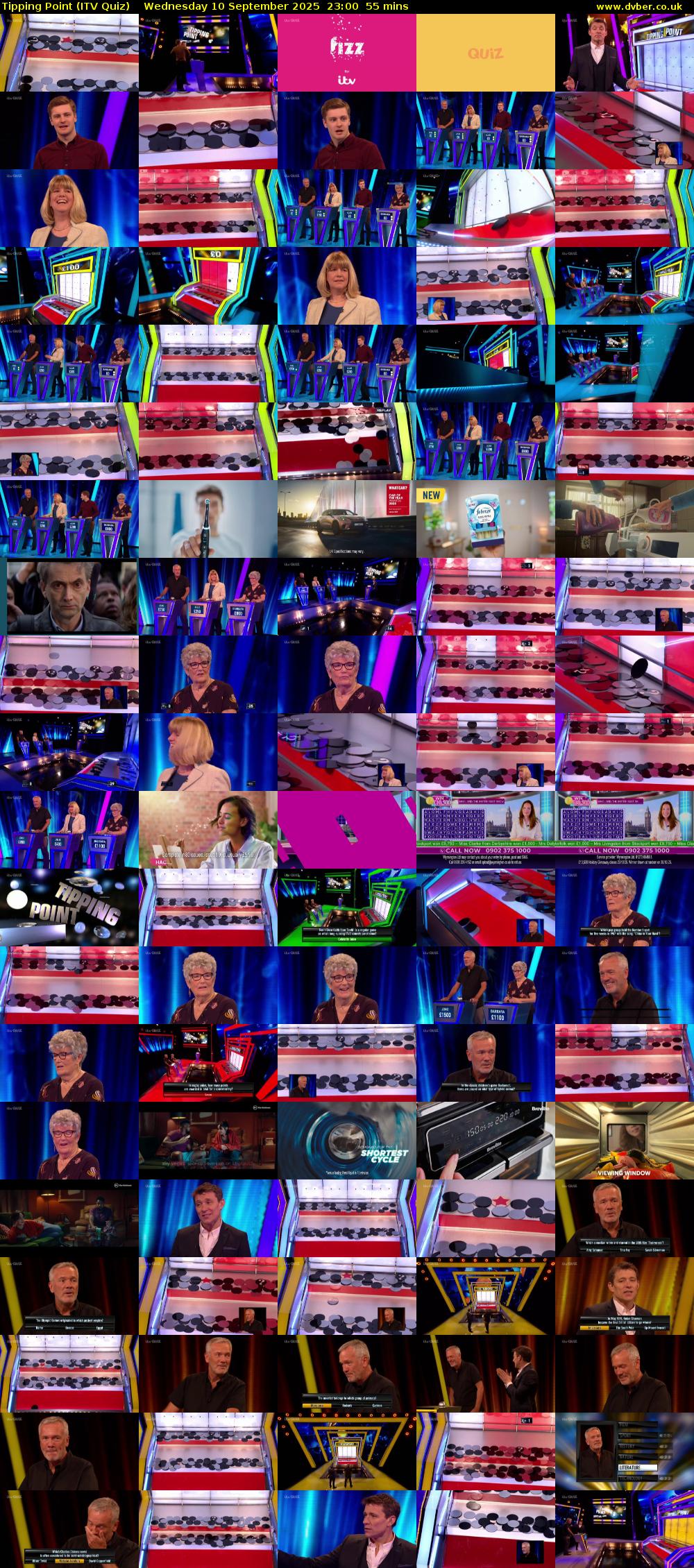 Tipping Point (ITV Quiz) Wednesday 10 September 2025 23:00 - 23:55
