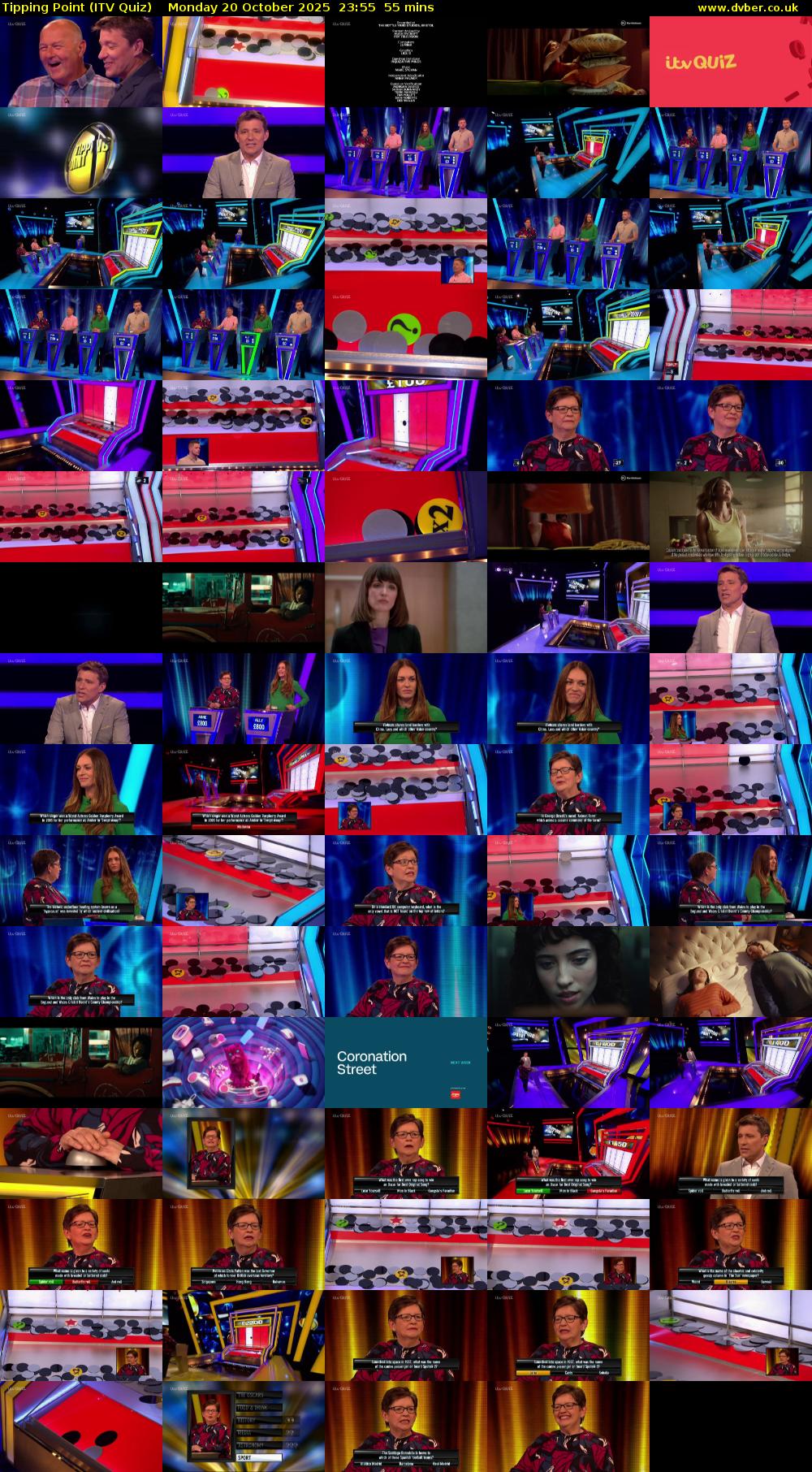 Tipping Point (ITV Quiz) Monday 20 October 2025 23:55 - 00:50