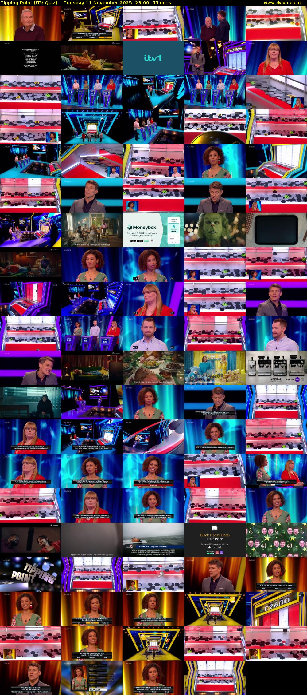 Tipping Point (ITV Quiz) Tuesday 11 November 2025 23:00 - 23:55