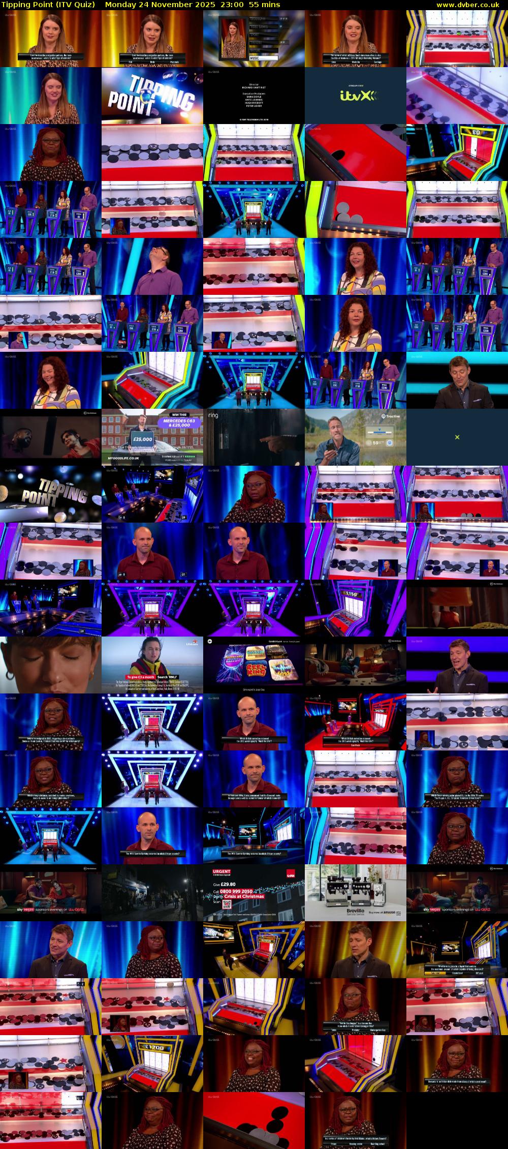 Tipping Point (ITV Quiz) Monday 24 November 2025 23:00 - 23:55