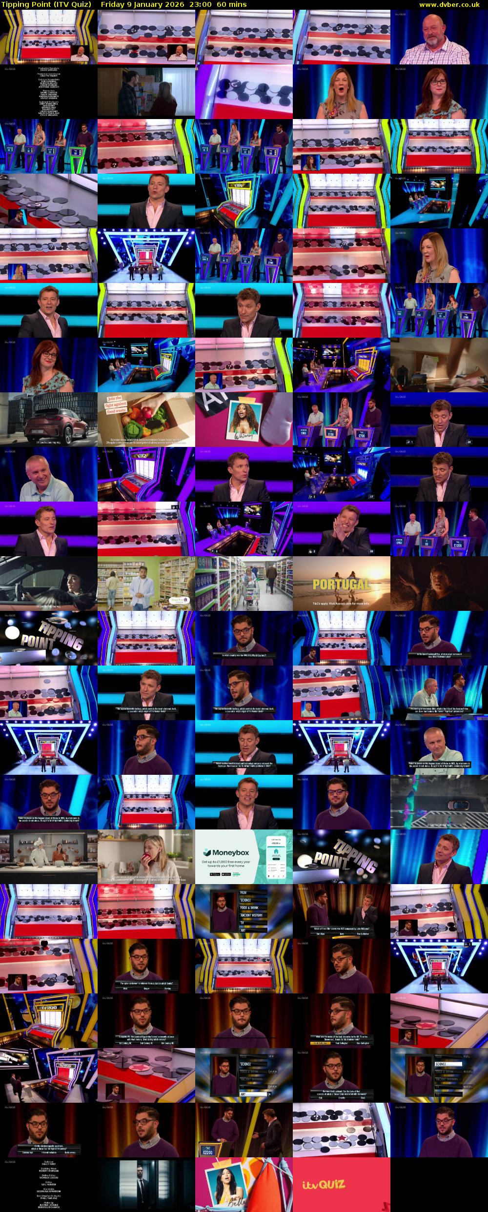 Tipping Point (ITV Quiz) Friday 9 January 2026 23:00 - 00:00