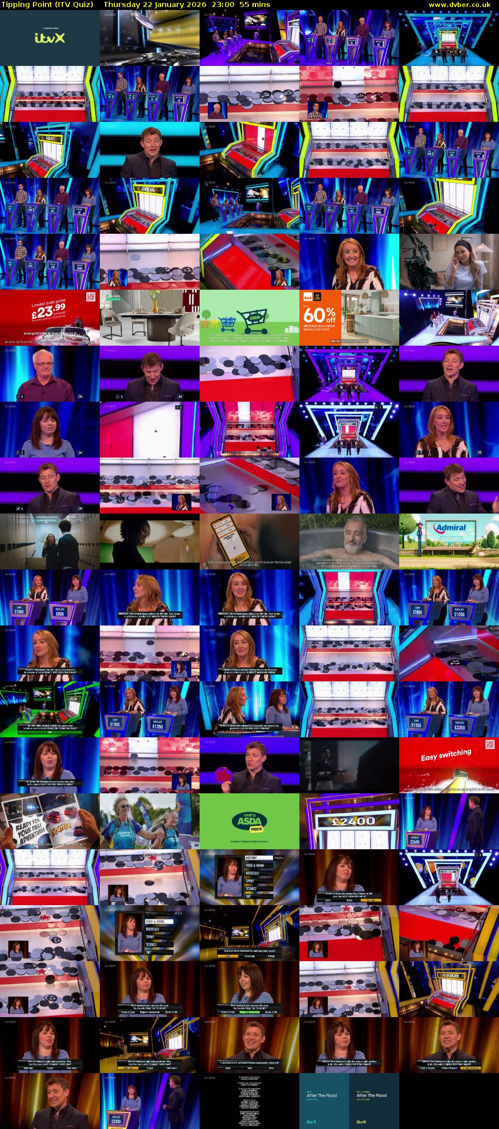 Tipping Point (ITV Quiz) Thursday 22 January 2026 23:00 - 23:55