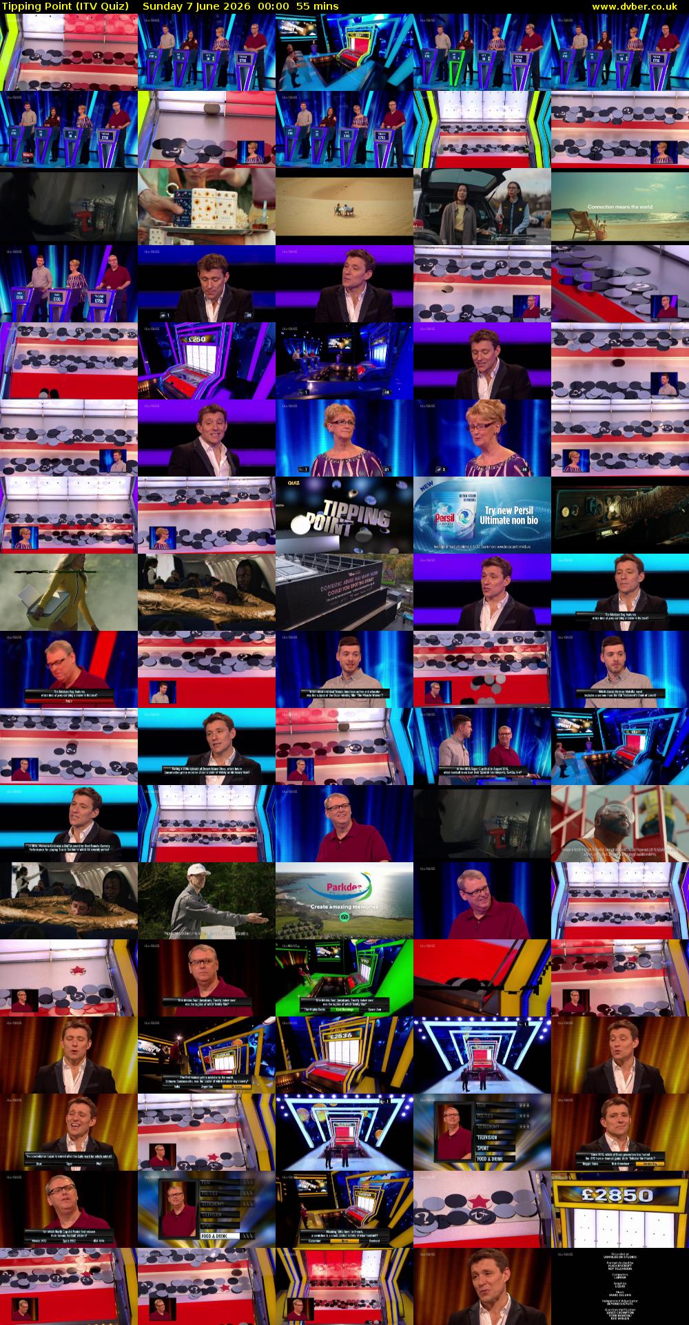 Tipping Point (ITV Quiz) Sunday 7 June 2026 00:00 - 00:55