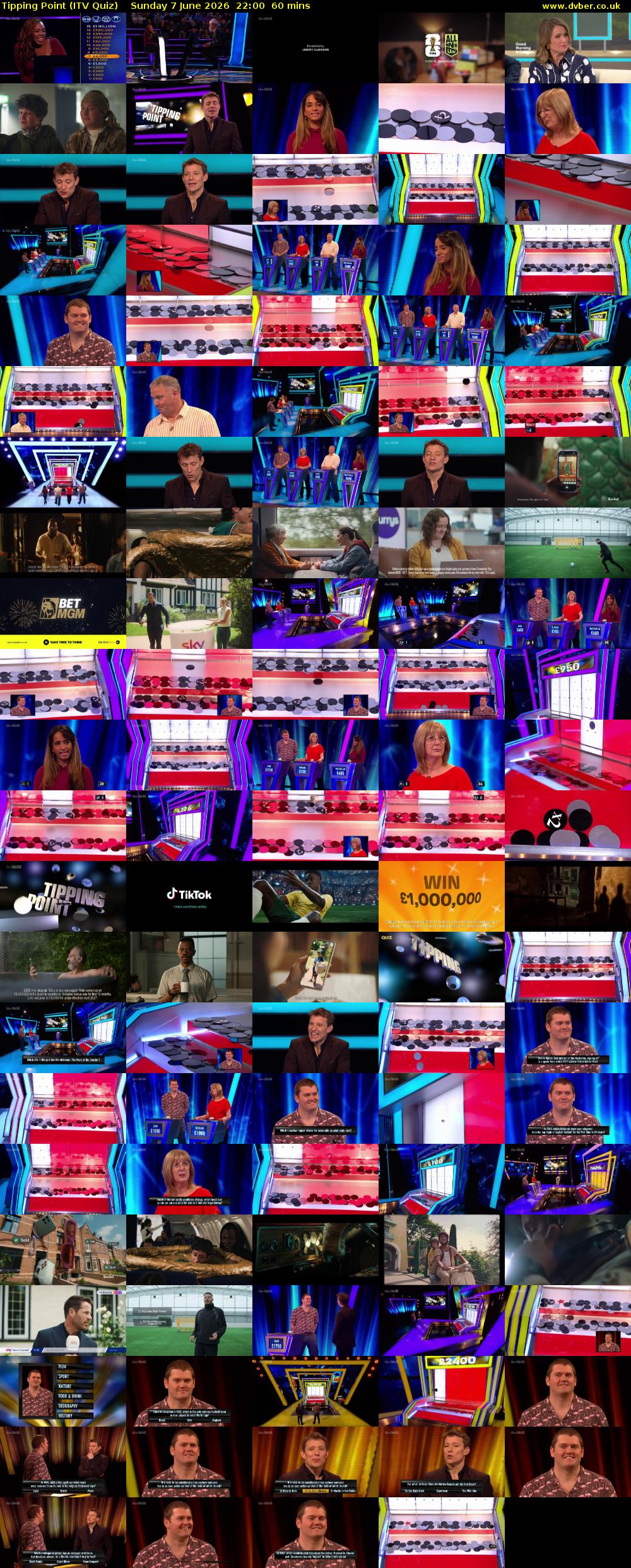 Tipping Point (ITV Quiz) Sunday 7 June 2026 22:00 - 23:00