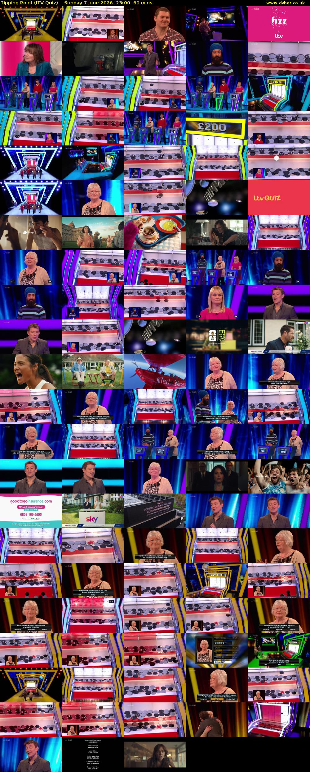 Tipping Point (ITV Quiz) Sunday 7 June 2026 23:00 - 00:00
