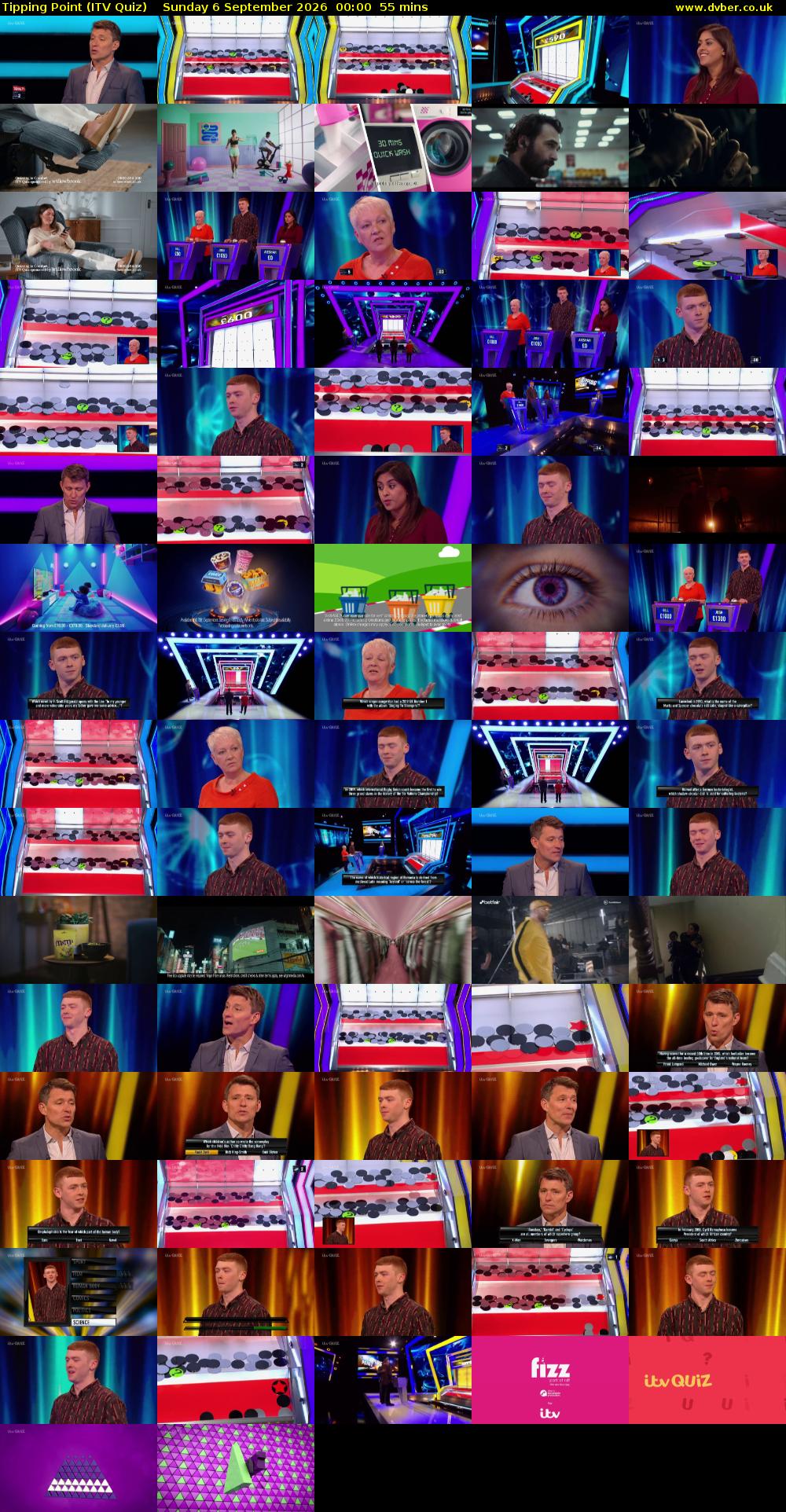 Tipping Point (ITV Quiz) Sunday 6 September 2026 00:00 - 00:55