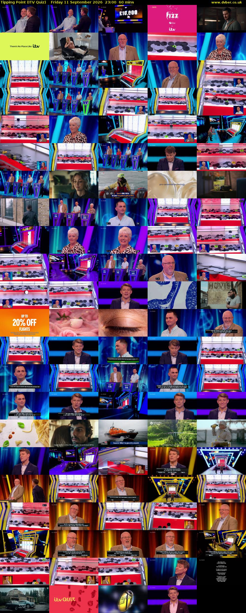 Tipping Point (ITV Quiz) Friday 11 September 2026 23:00 - 00:00