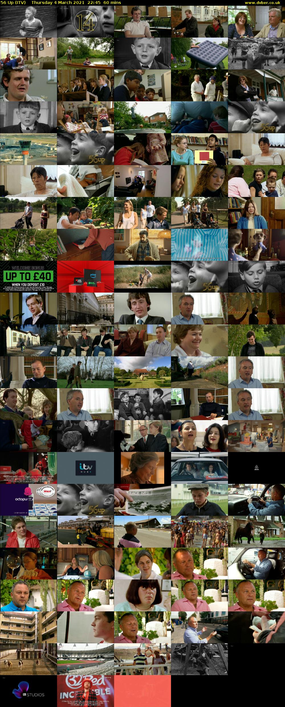 56 Up (ITV) Thursday 4 March 2021 22:45 - 23:45