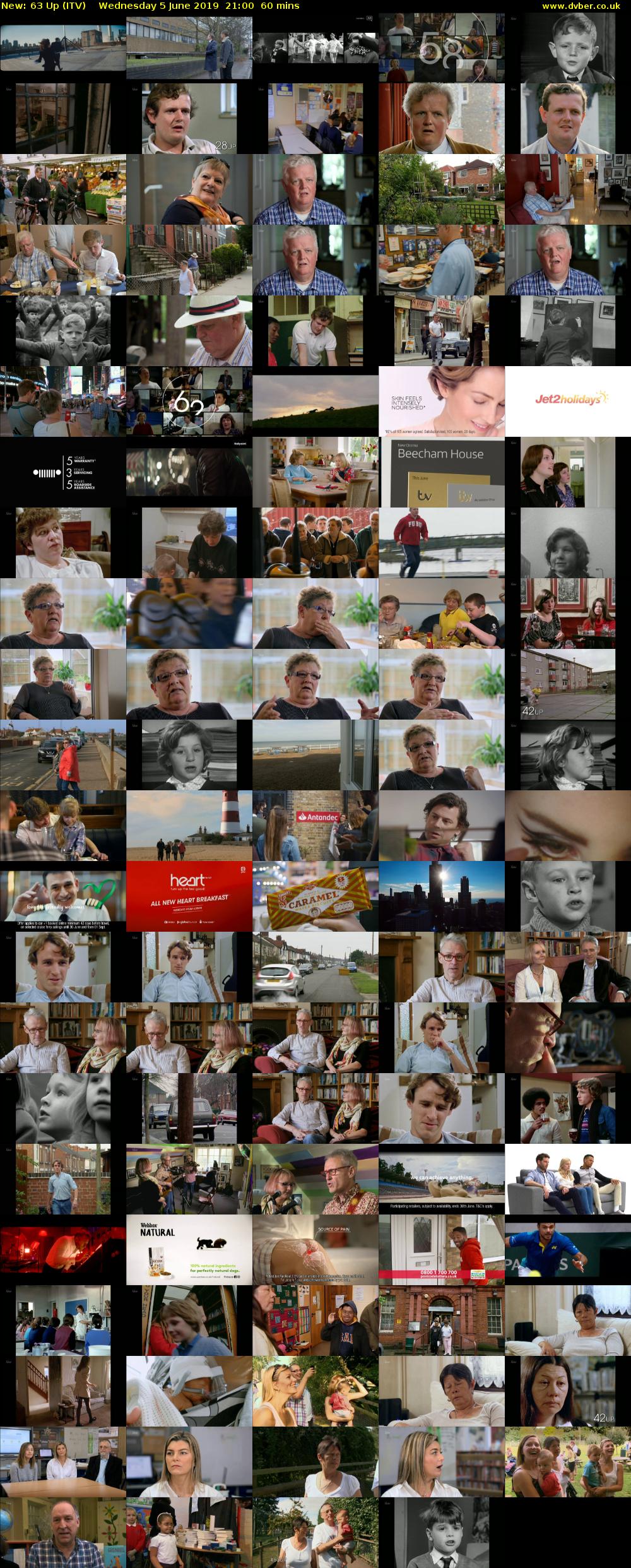 63 Up (ITV) Wednesday 5 June 2019 21:00 - 22:00