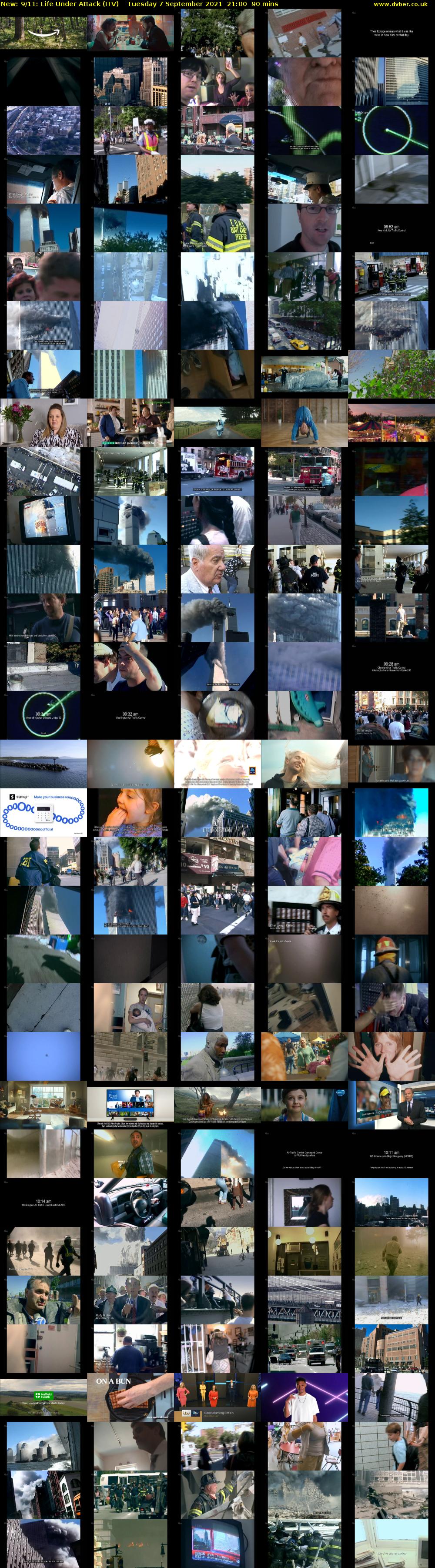 9/11: Life Under Attack (ITV) Tuesday 7 September 2021 21:00 - 22:30