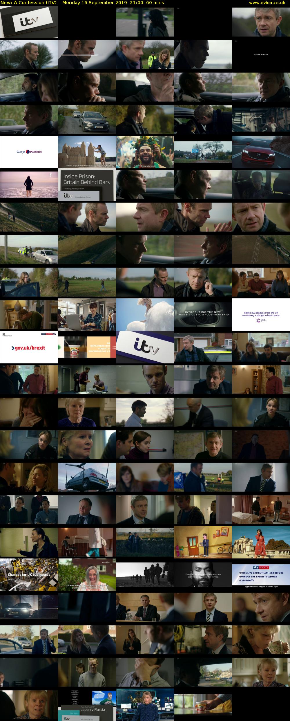 A Confession (ITV) Monday 16 September 2019 21:00 - 22:00