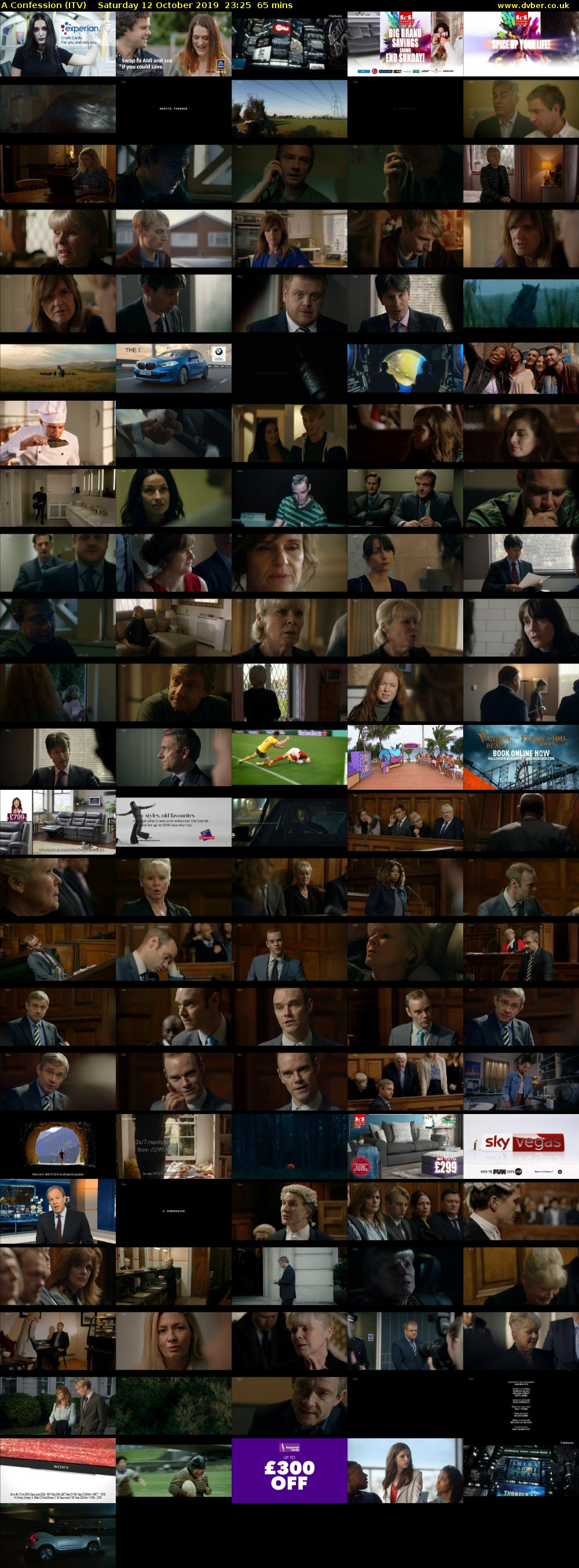 A Confession (ITV) Saturday 12 October 2019 23:25 - 00:30