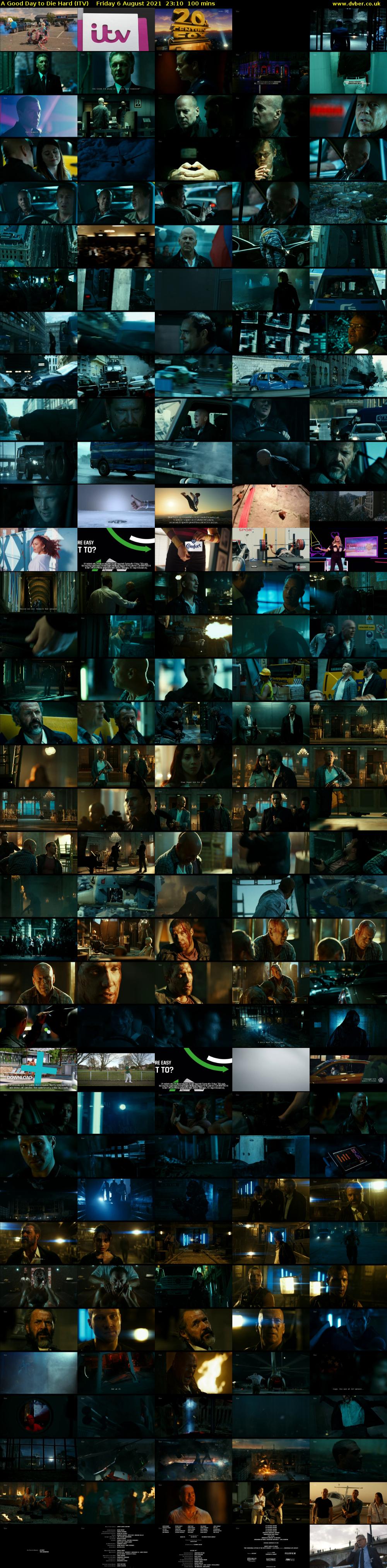 A Good Day to Die Hard (ITV) Friday 6 August 2021 23:10 - 00:50