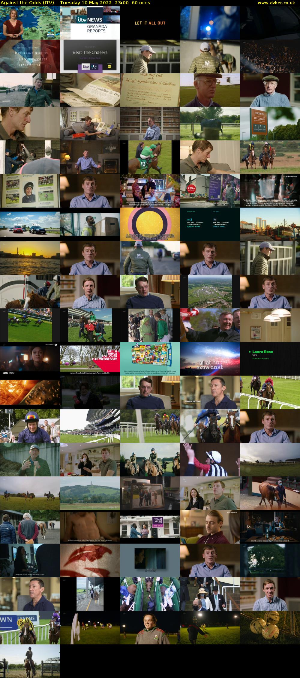 Against the Odds (ITV) Tuesday 10 May 2022 23:00 - 00:00