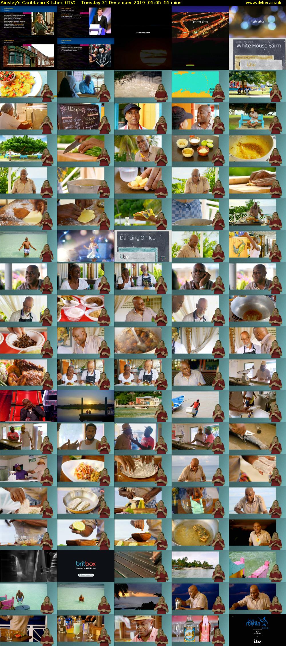 Ainsley's Caribbean Kitchen (ITV) Tuesday 31 December 2019 05:05 - 06:00