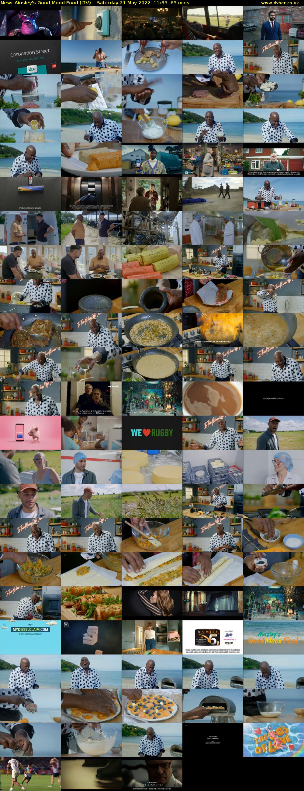 Ainsley's Good Mood Food (ITV) Saturday 21 May 2022 11:35 - 12:40