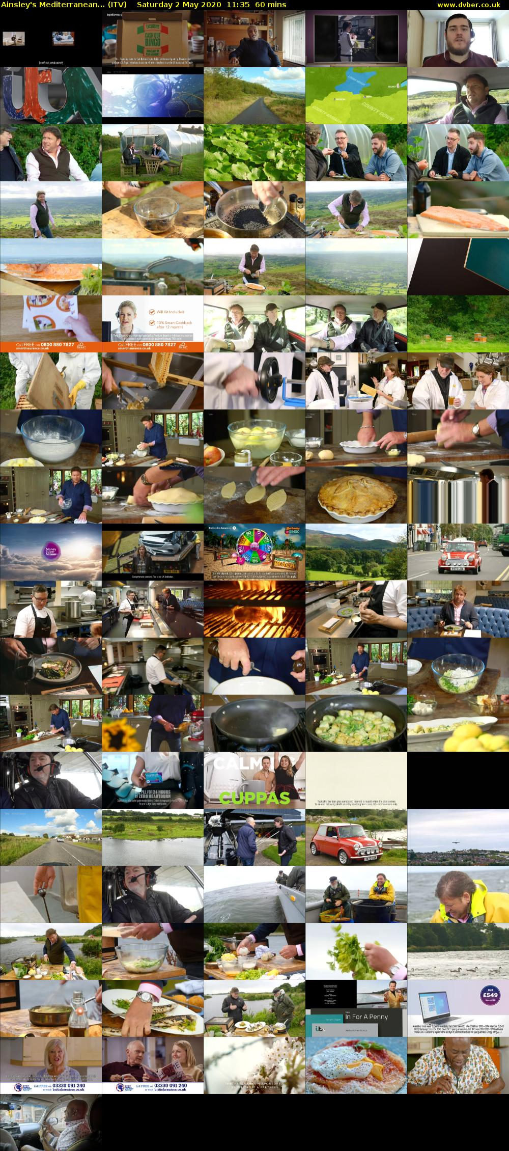 Ainsley's Mediterranean... (ITV) Saturday 2 May 2020 11:35 - 12:35