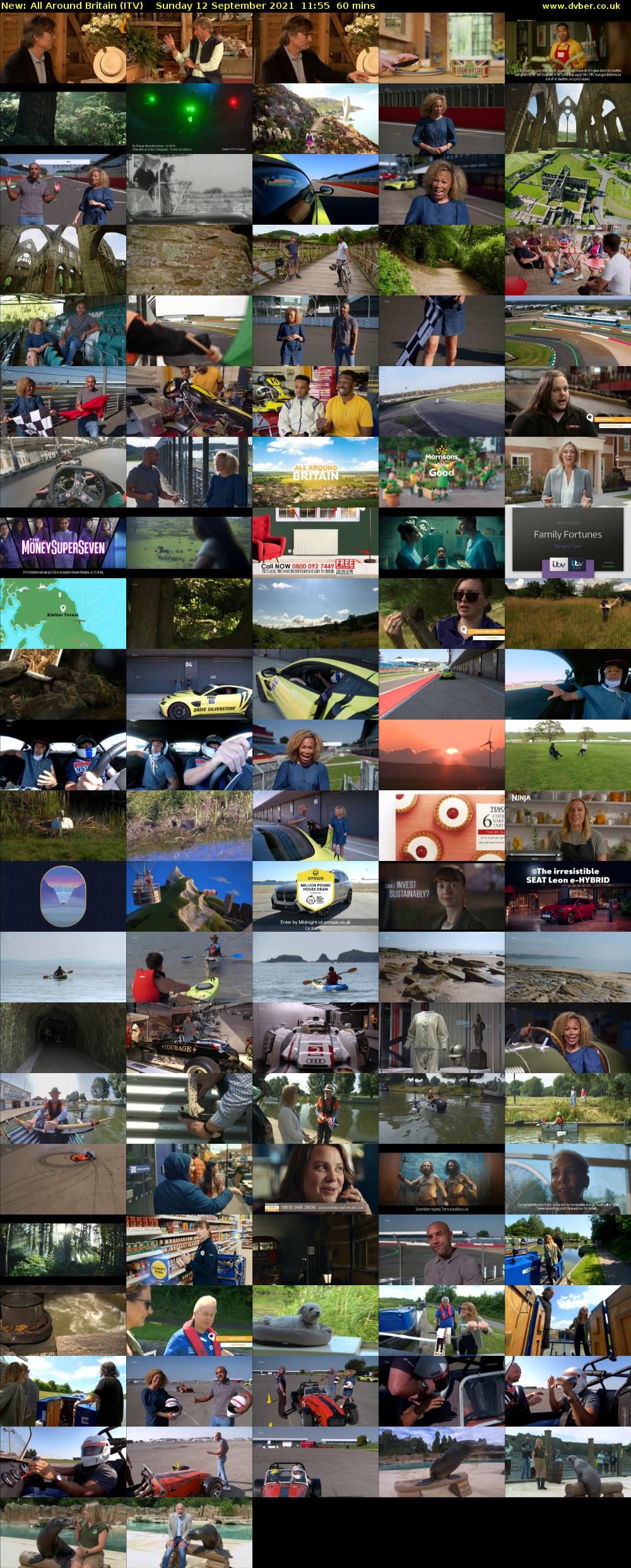 All Around Britain (ITV) Sunday 12 September 2021 11:55 - 12:55