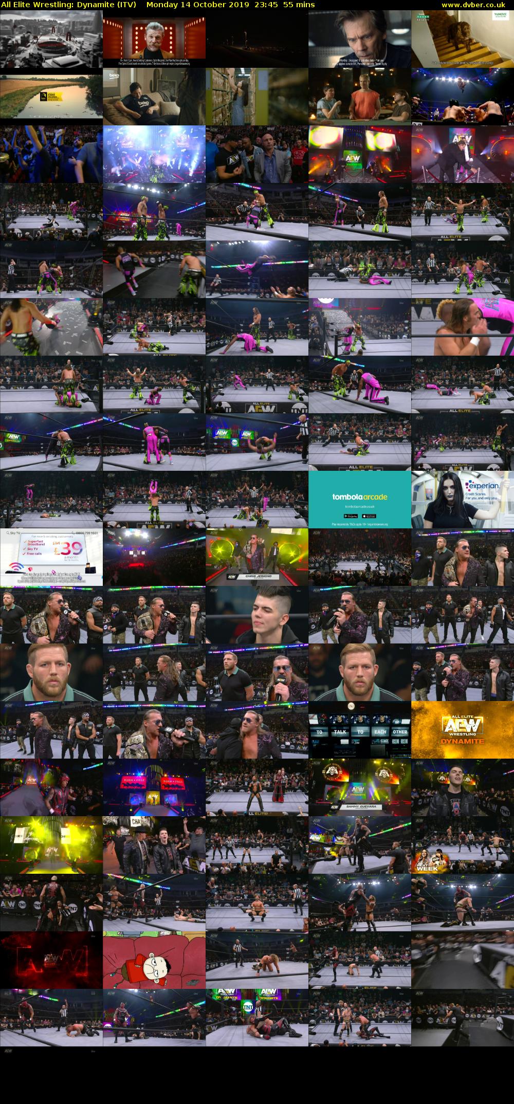 All Elite Wrestling: Dynamite (ITV) Monday 14 October 2019 23:45 - 00:40