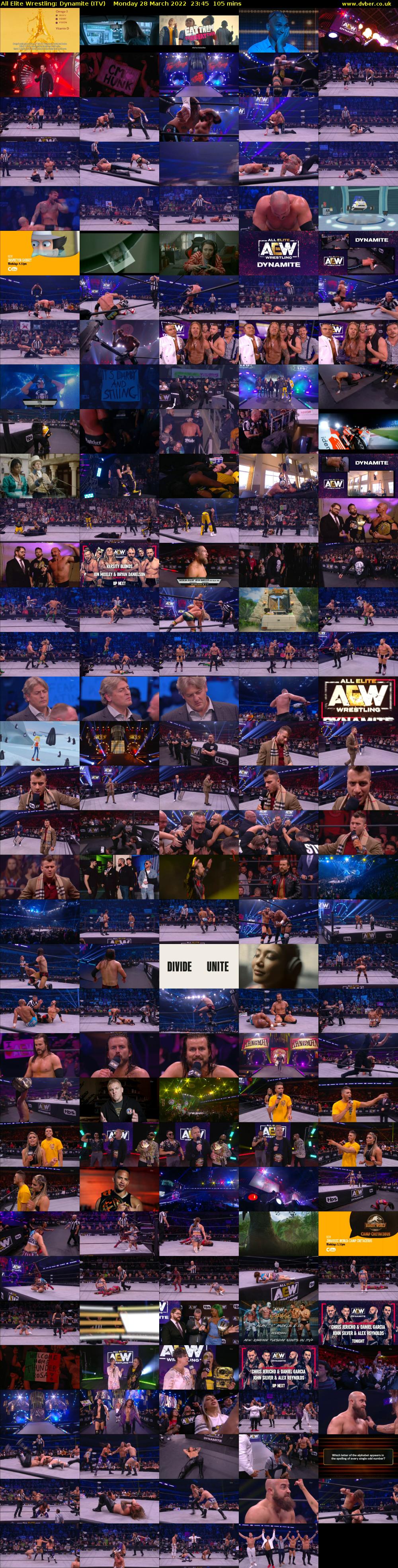 All Elite Wrestling: Dynamite (ITV) Monday 28 March 2022 23:45 - 01:30