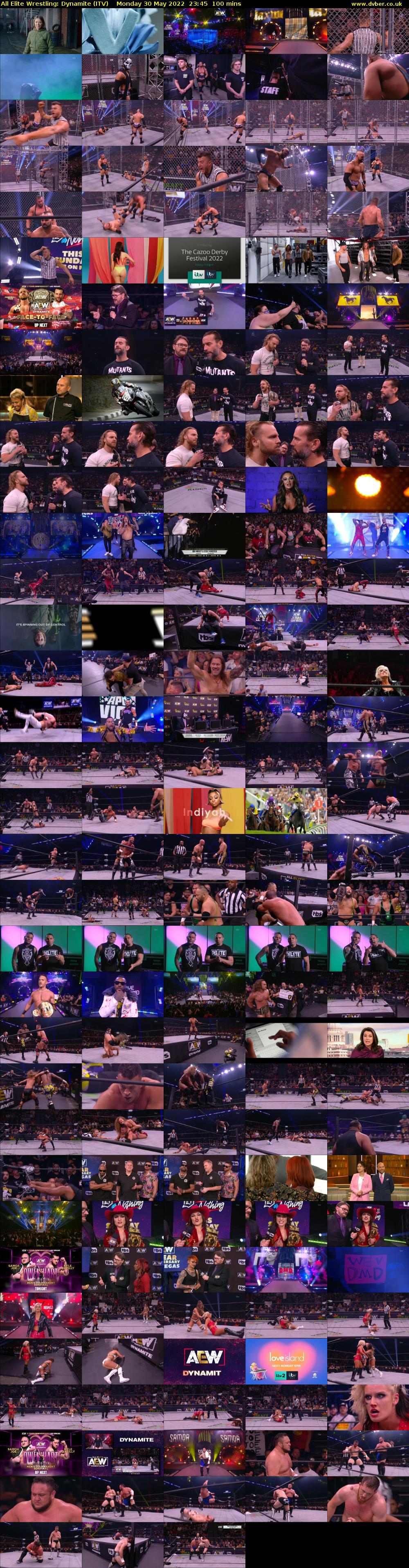 All Elite Wrestling: Dynamite (ITV) Monday 30 May 2022 23:45 - 01:25
