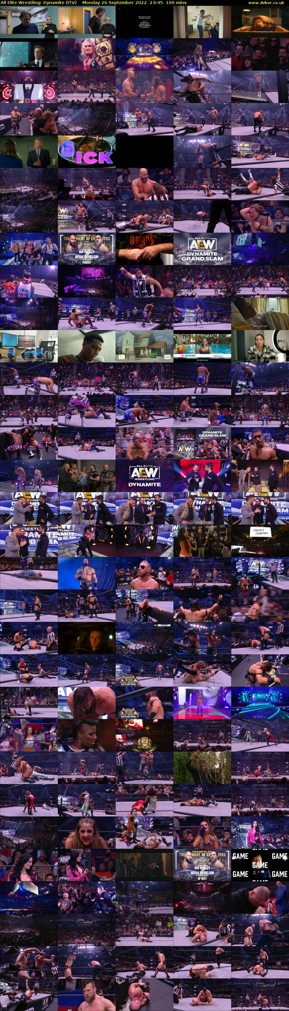 All Elite Wrestling: Dynamite (ITV) Monday 26 September 2022 23:45 - 01:25