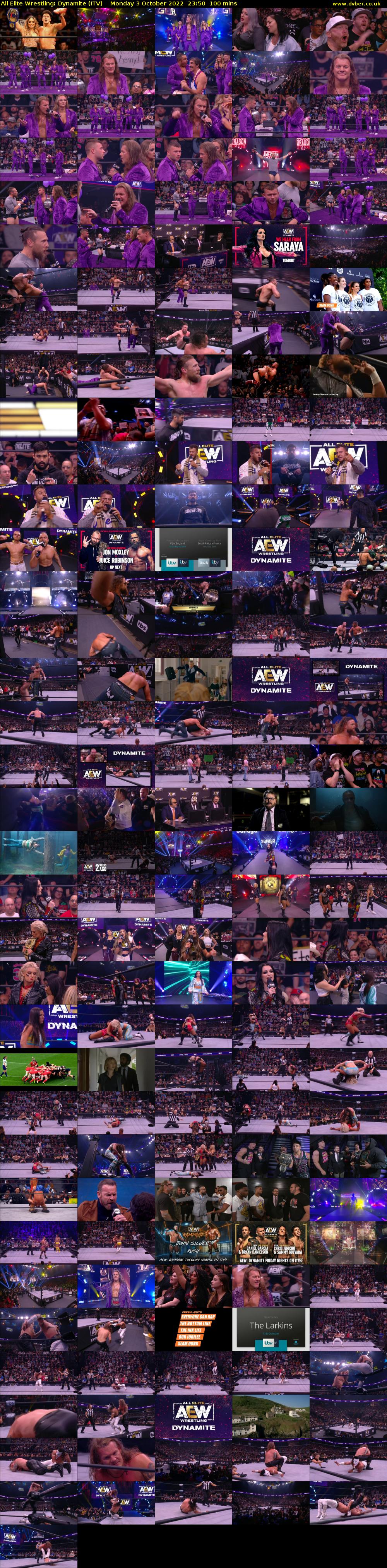 All Elite Wrestling: Dynamite (ITV) Monday 3 October 2022 23:50 - 01:30