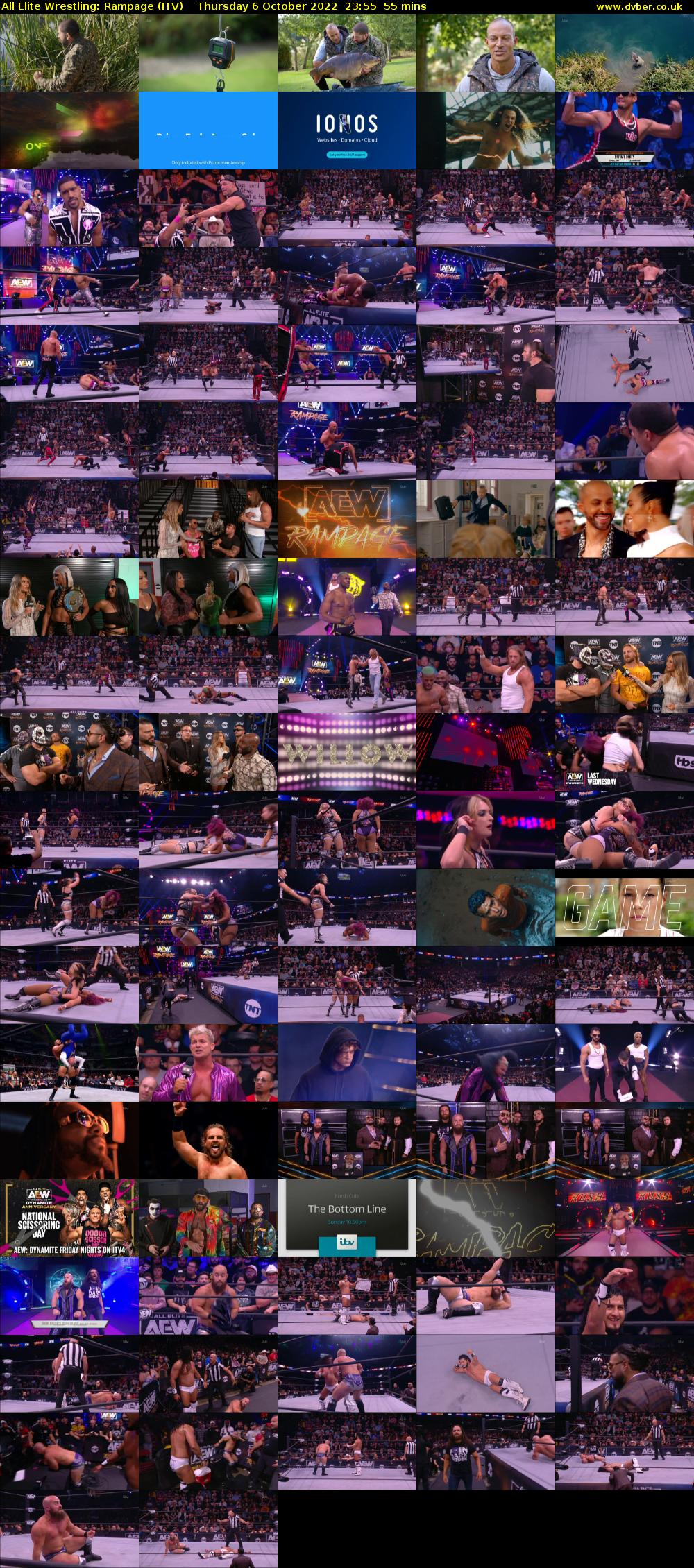 All Elite Wrestling: Rampage (ITV) Thursday 6 October 2022 23:55 - 00:50