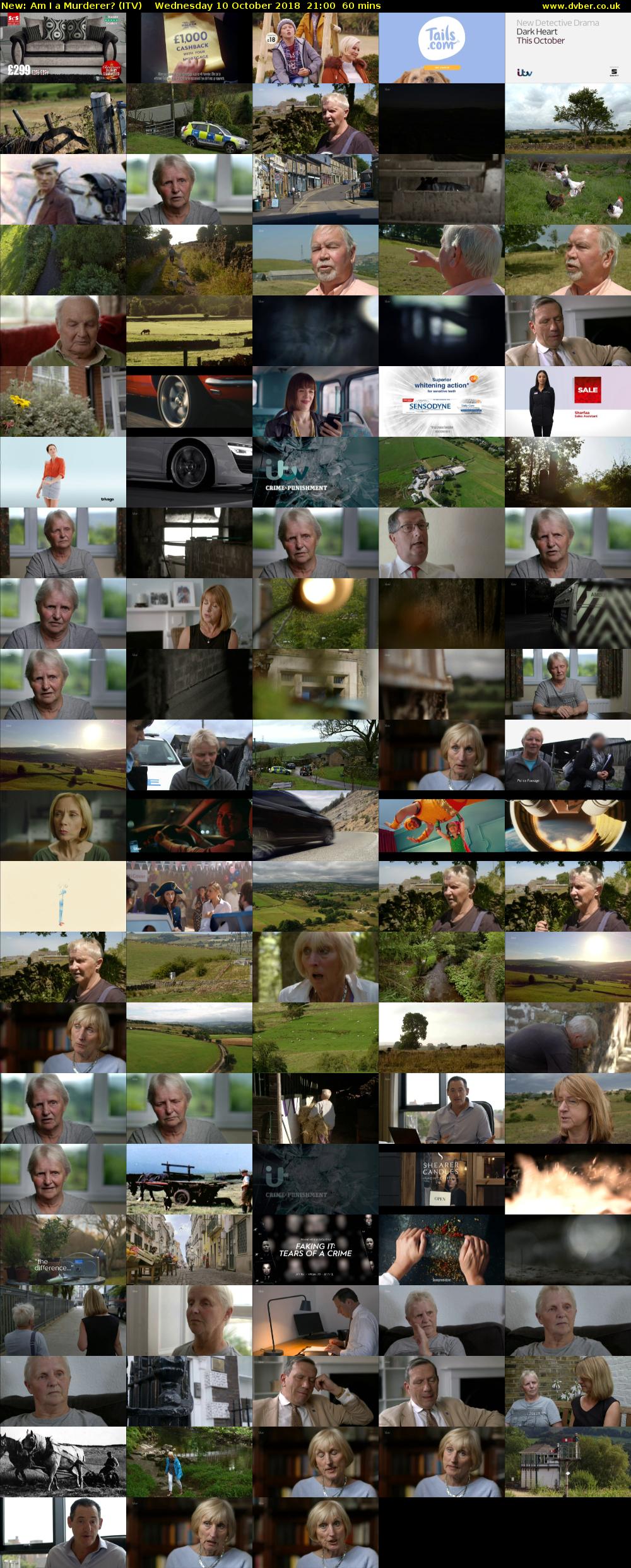 Am I a Murderer? (ITV) Wednesday 10 October 2018 21:00 - 22:00