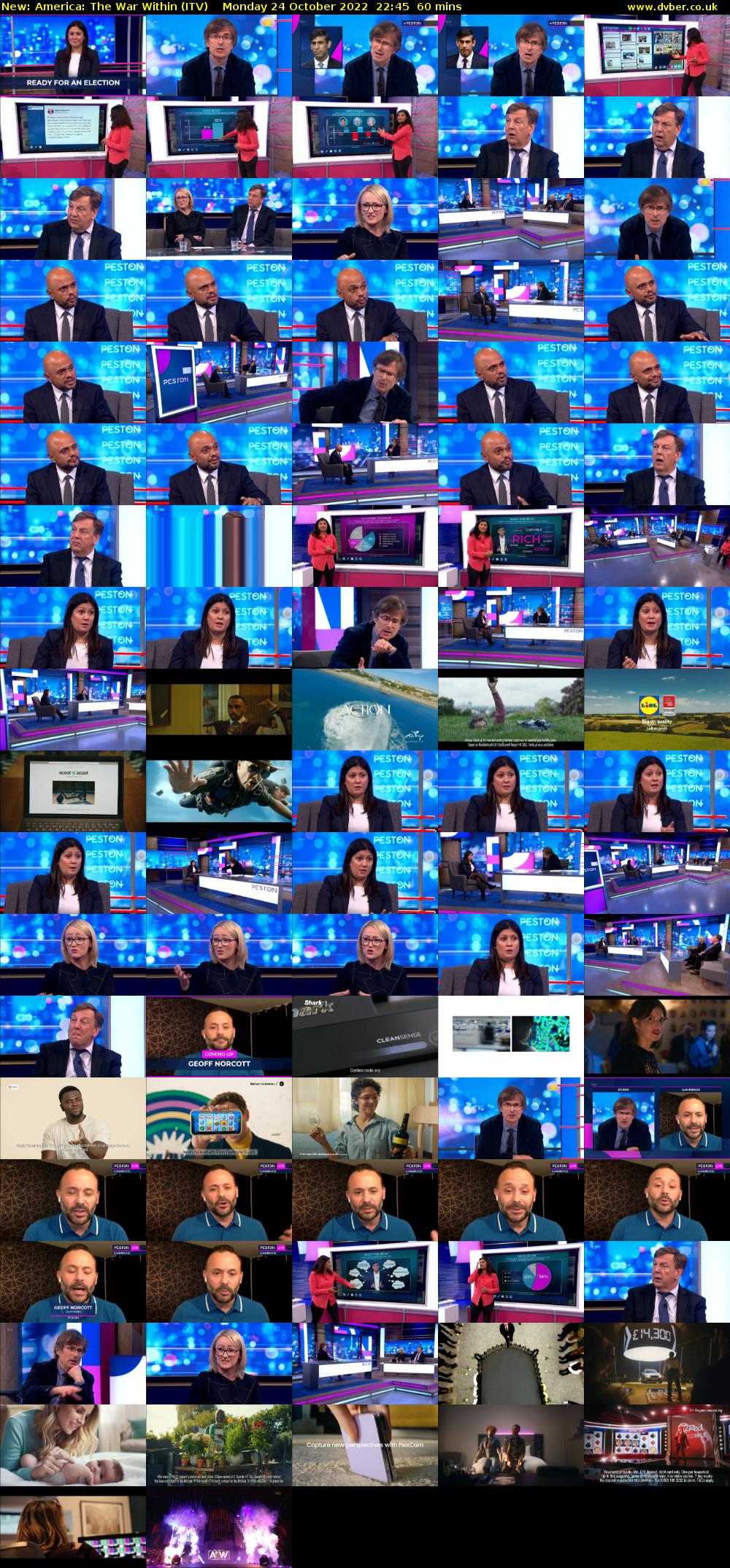 America: The War Within (ITV) Monday 24 October 2022 22:45 - 23:45