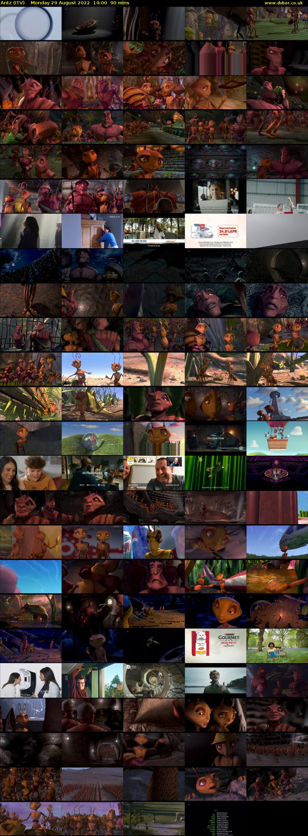 Antz (ITV) Monday 29 August 2022 14:00 - 15:30