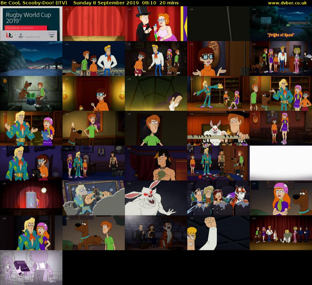 Be Cool, Scooby-Doo! (ITV) Sunday 8 September 2019 08:10 - 08:30