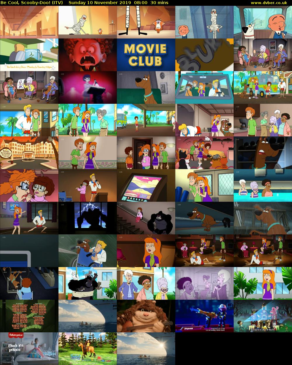 Be Cool, Scooby-Doo! (ITV) Sunday 10 November 2019 08:00 - 08:30