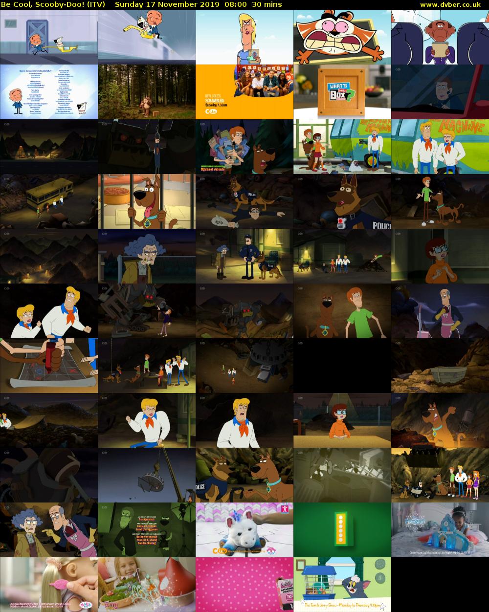 Be Cool, Scooby-Doo! (ITV) Sunday 17 November 2019 08:00 - 08:30