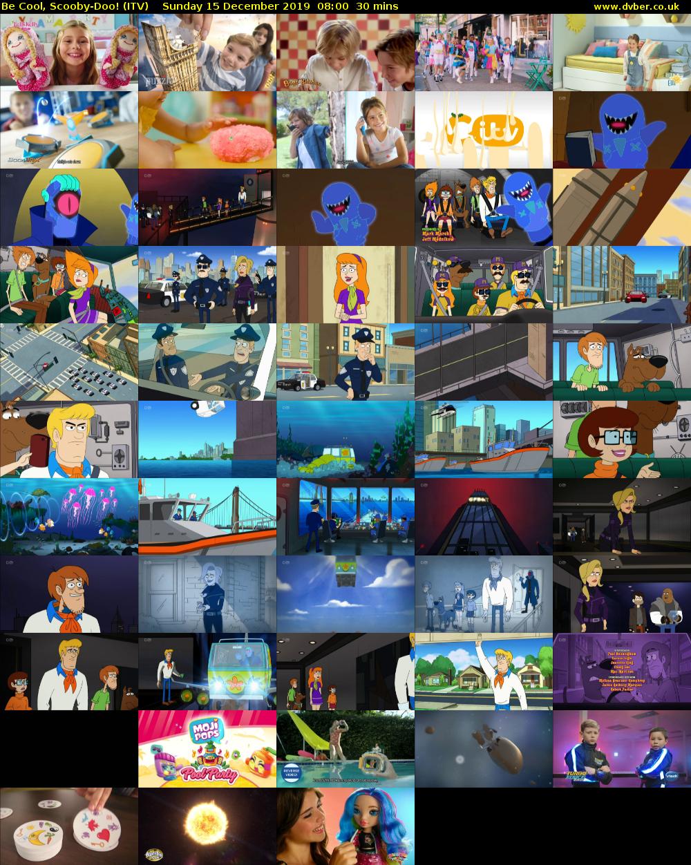 Be Cool, Scooby-Doo! (ITV) Sunday 15 December 2019 08:00 - 08:30