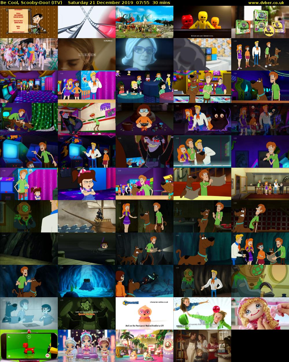 Be Cool, Scooby-Doo! (ITV) Saturday 21 December 2019 07:55 - 08:25