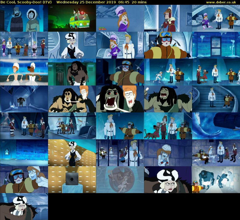 Be Cool, Scooby-Doo! (ITV) Wednesday 25 December 2019 06:45 - 07:05