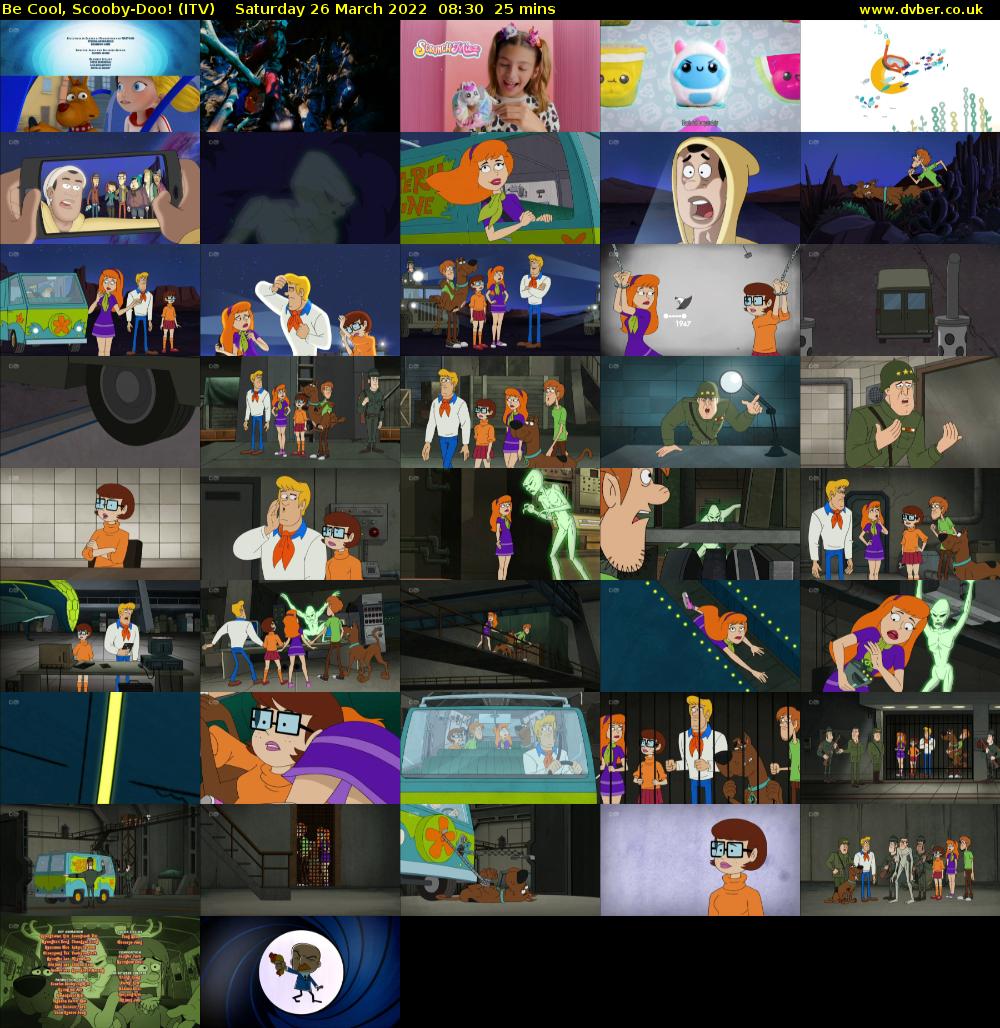 Be Cool, Scooby-Doo! (ITV) Saturday 26 March 2022 08:30 - 08:55