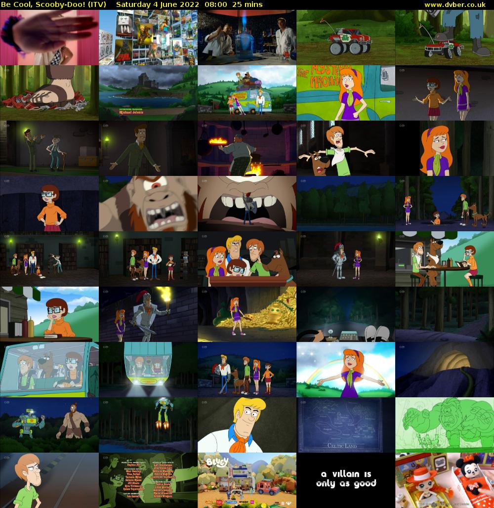 Be Cool, Scooby-Doo! (ITV) Saturday 4 June 2022 08:00 - 08:25
