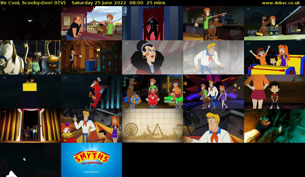 Be Cool, Scooby-Doo! (ITV) Saturday 25 June 2022 08:00 - 08:25