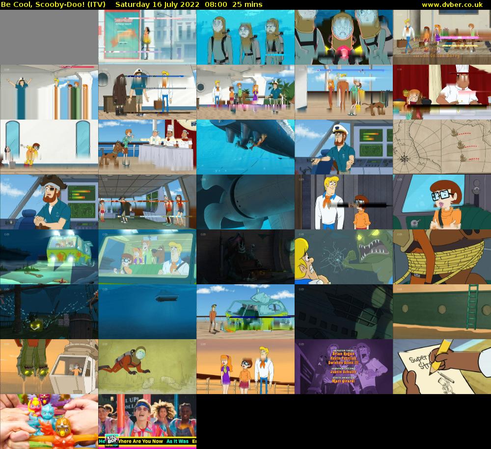 Be Cool, Scooby-Doo! (ITV) Saturday 16 July 2022 08:00 - 08:25