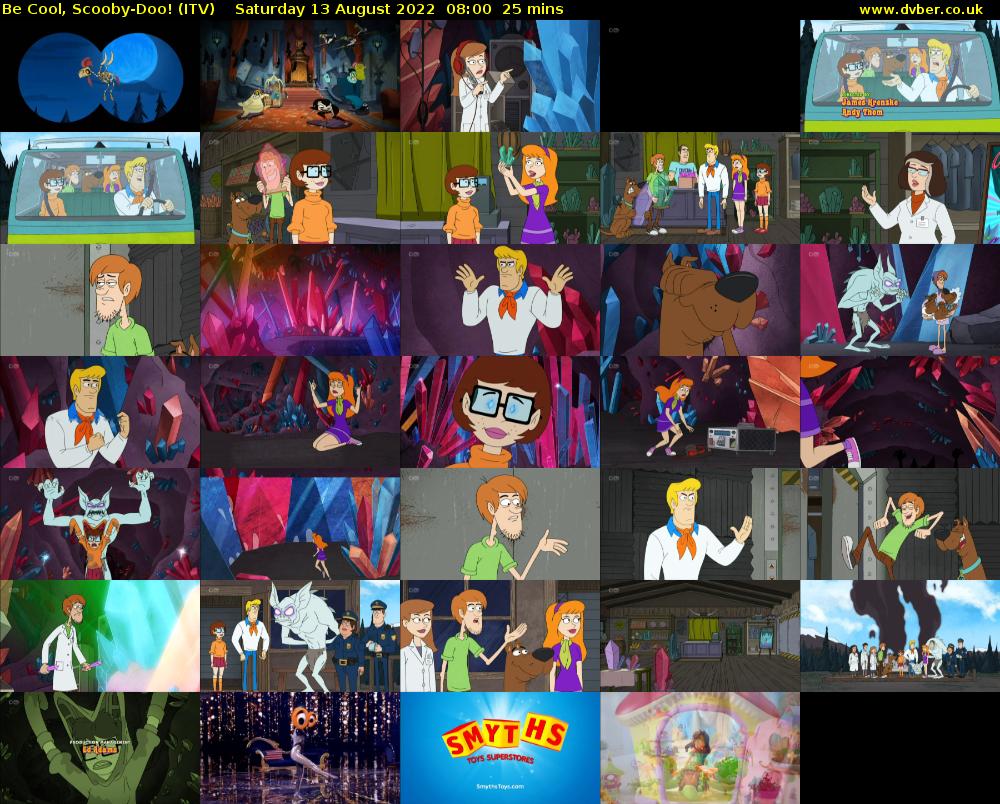 Be Cool, Scooby-Doo! (ITV) Saturday 13 August 2022 08:00 - 08:25