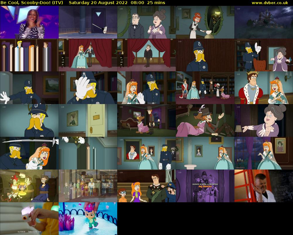 Be Cool, Scooby-Doo! (ITV) Saturday 20 August 2022 08:00 - 08:25