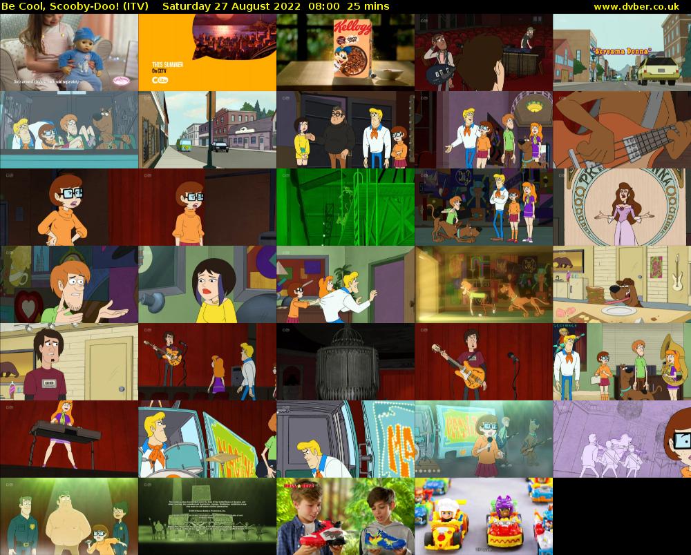 Be Cool, Scooby-Doo! (ITV) Saturday 27 August 2022 08:00 - 08:25